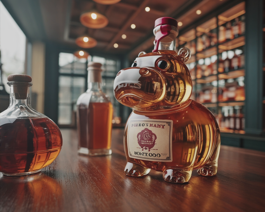 Whisky Decanter – Hippopotamus Edition