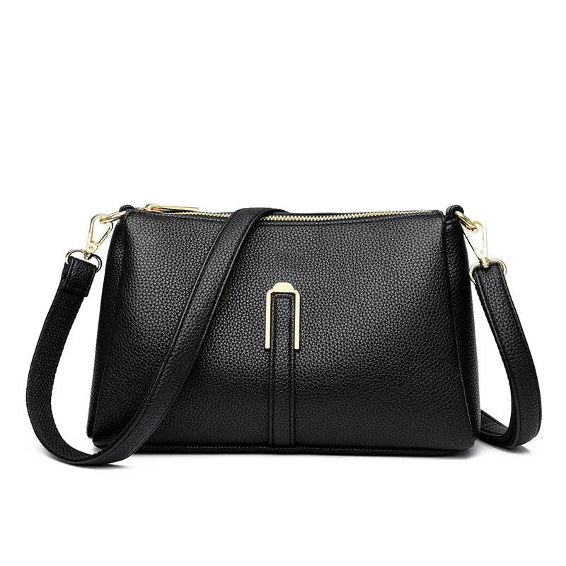 Small Genuine Leather Handbag Ayla