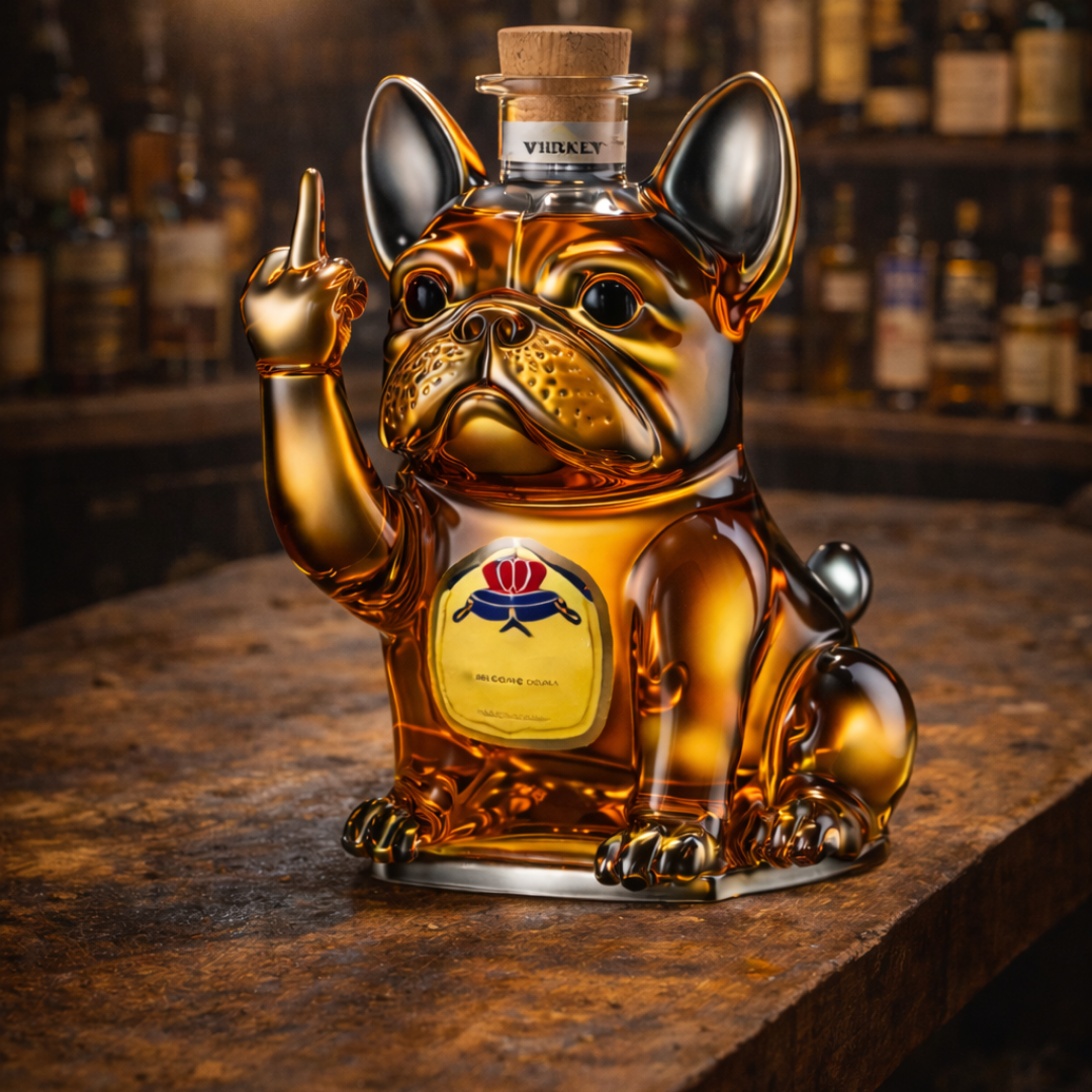Whisky Flask – Four-Legged Friends Edition