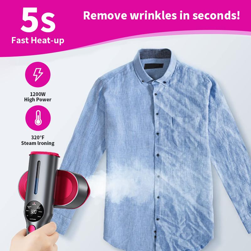 FlashSteam Pro™ | 2-in-1 Portable Garment Steamer