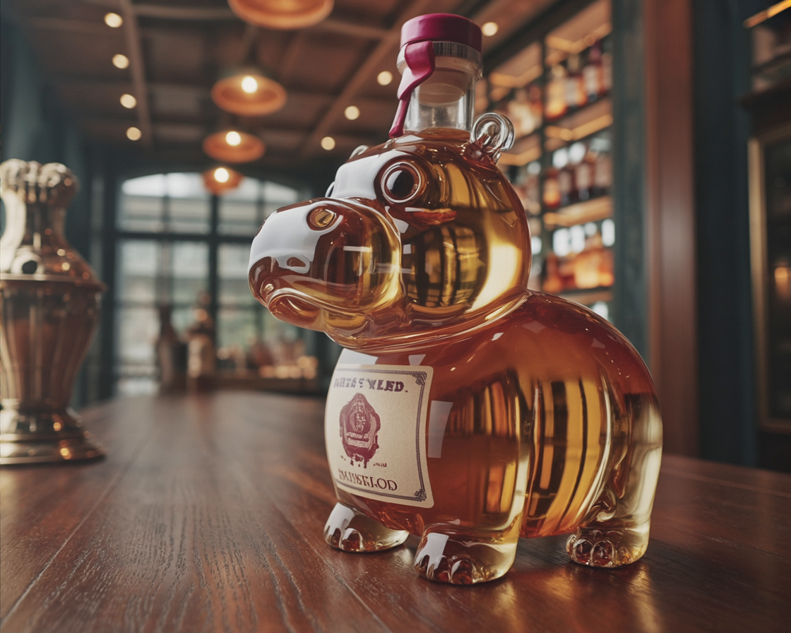 Whisky Decanter – Hippopotamus Edition