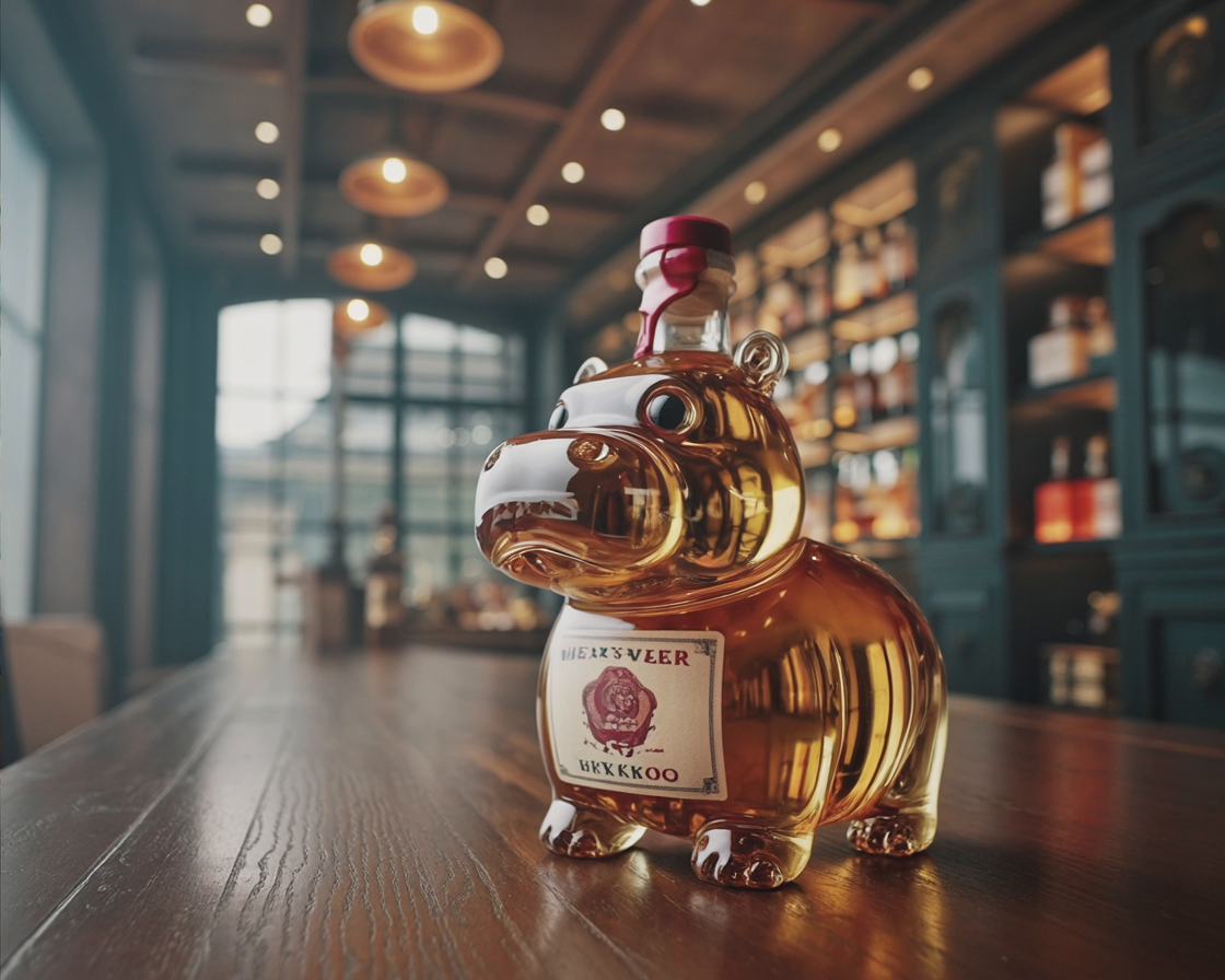 Whisky Decanter – Hippopotamus Edition