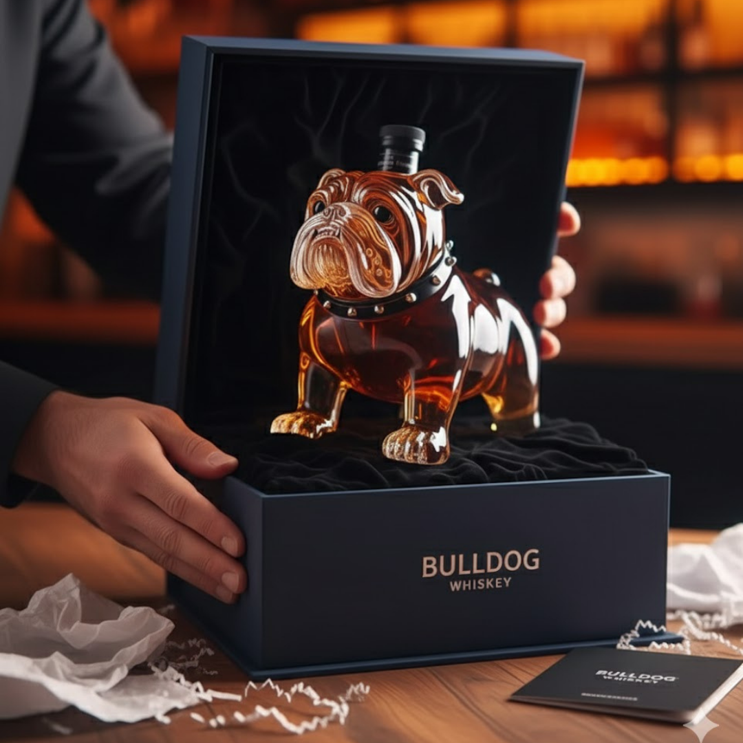 Bulldog Whisky Bottle – Special Edition