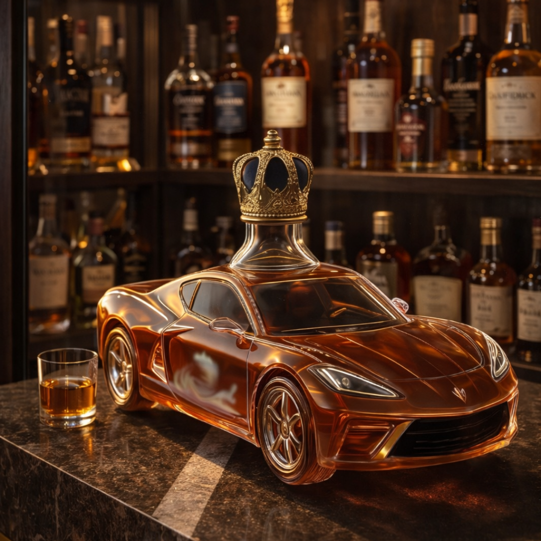 Whisky Bottle – Corvette Edition