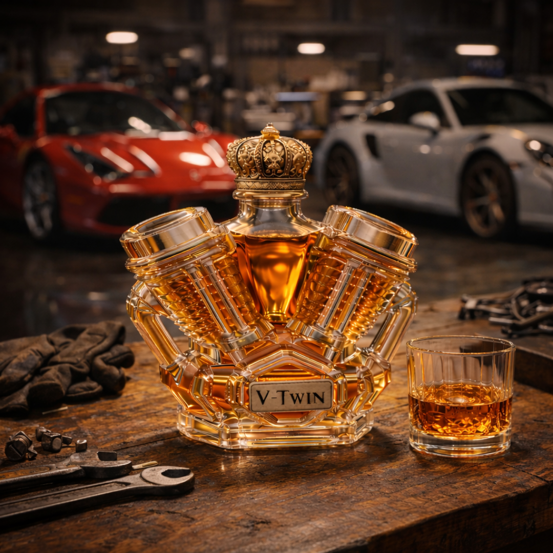 Whisky Flask – V8 Edition