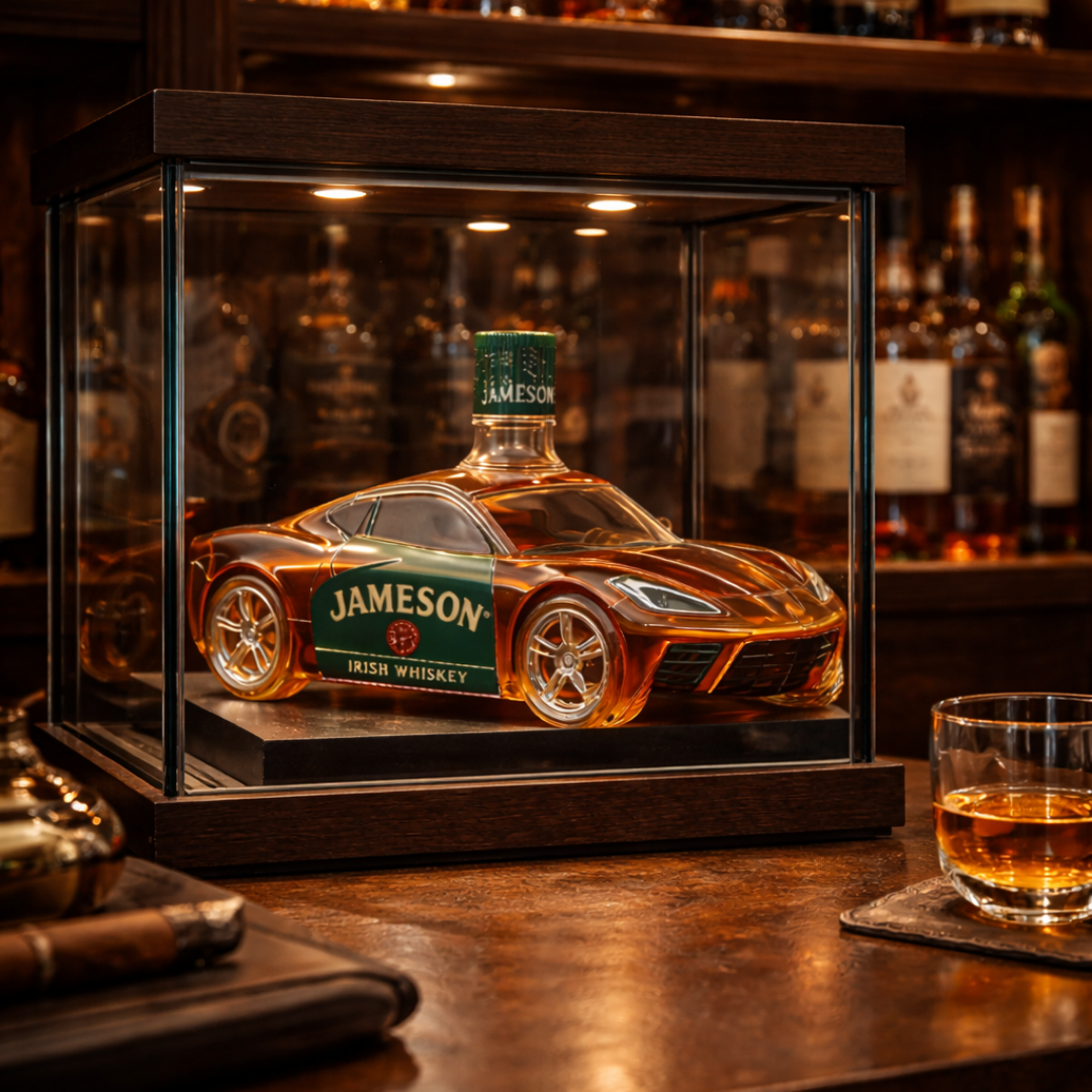 Whisky Bottle – Corvette Edition