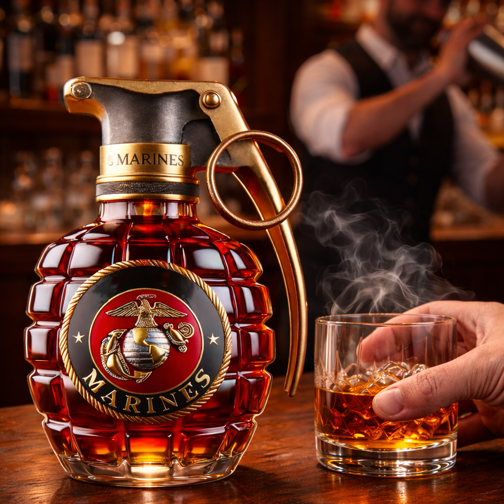 Pomegranate Whisky Bottle – The Elegance of the Pomegranate