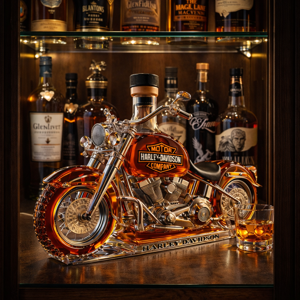Harley Davidson Whisky Bottle – Collector's Edition