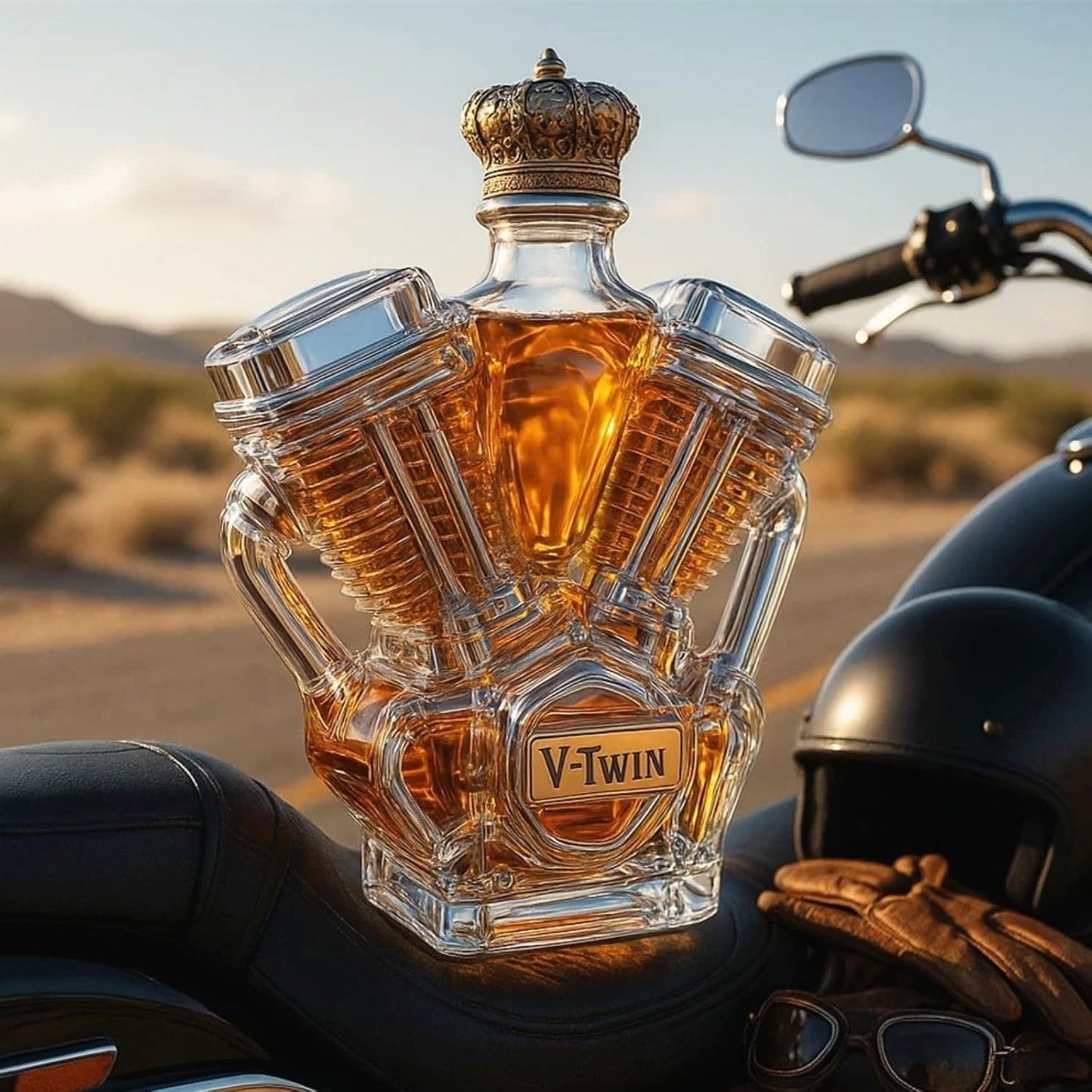 Whisky Flask – V8 Edition