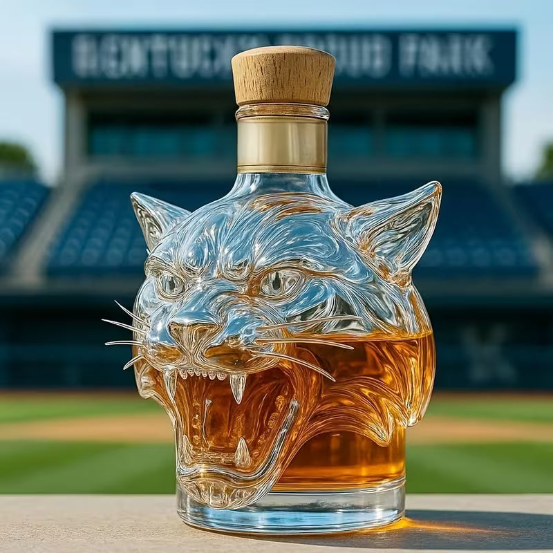 'Tiger' Whisky Decanter