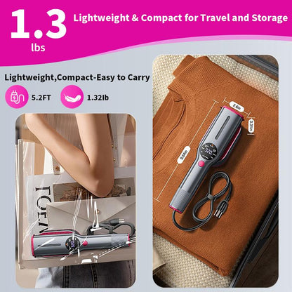 FlashSteam Pro™ | 2-in-1 Portable Garment Steamer