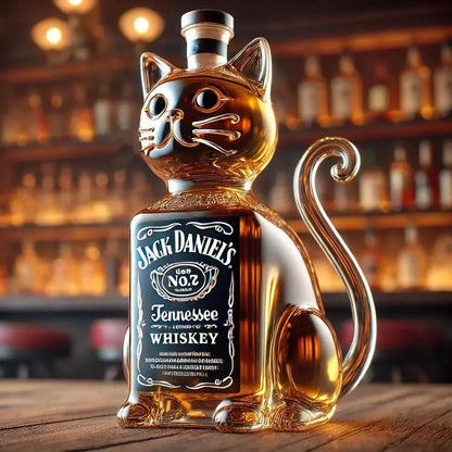 Whisky Bottle – Cat Edition