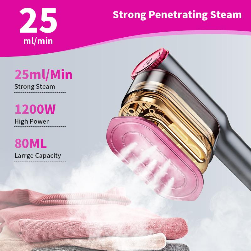 FlashSteam Pro™ | 2-in-1 Portable Garment Steamer