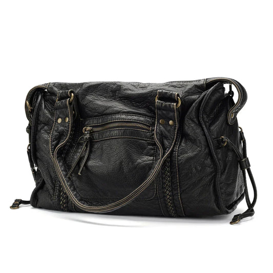 Genuine Leather Handbag - Lysandra