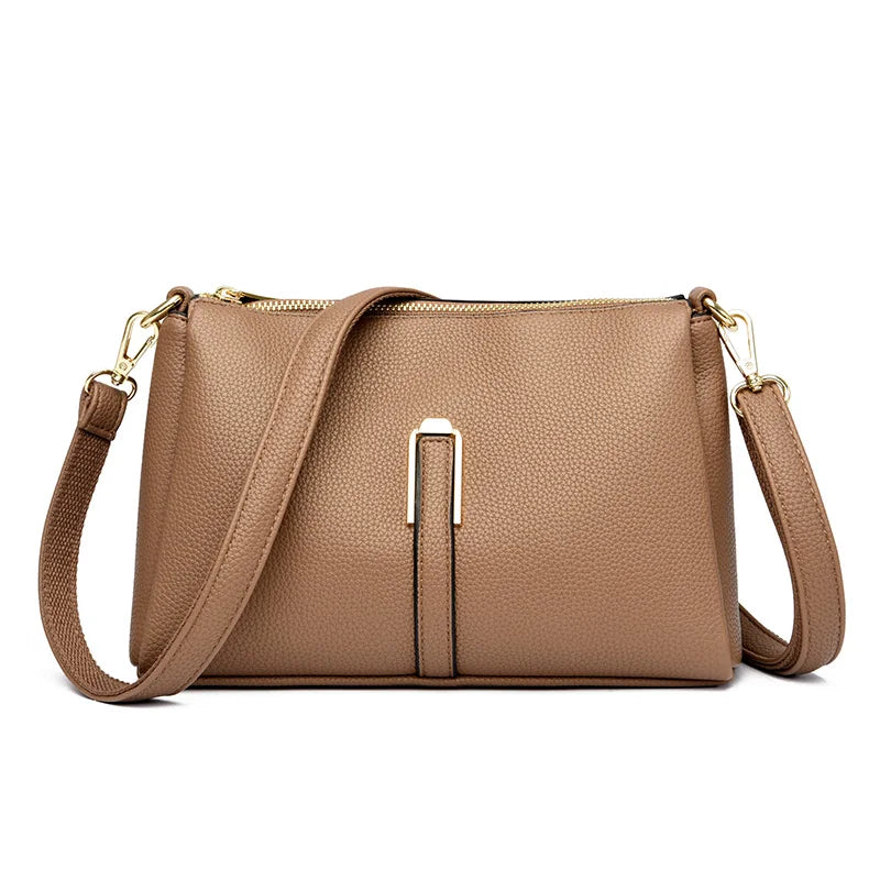 Small Genuine Leather Handbag Ayla