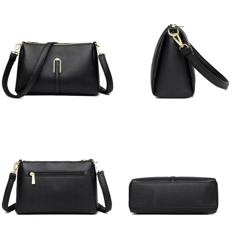 Small Genuine Leather Handbag Ayla