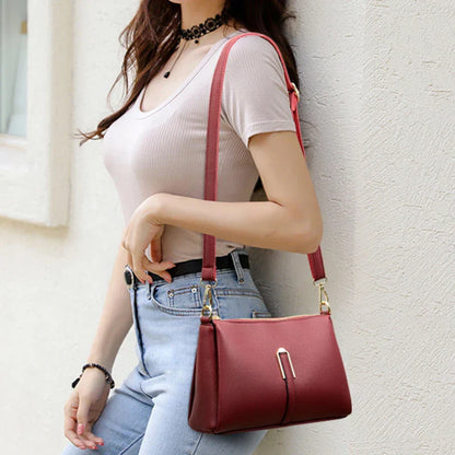 Small Genuine Leather Handbag Ayla