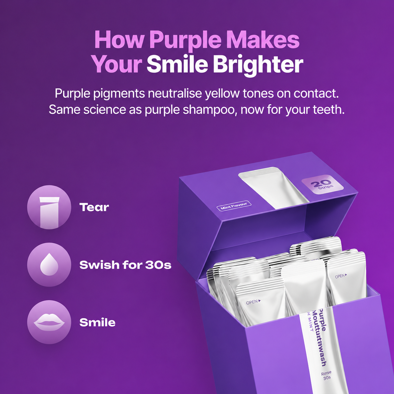 Purple Mouthwash