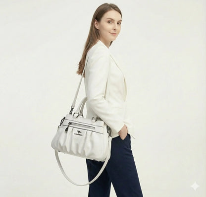Genuine Leather Handbag - Roma