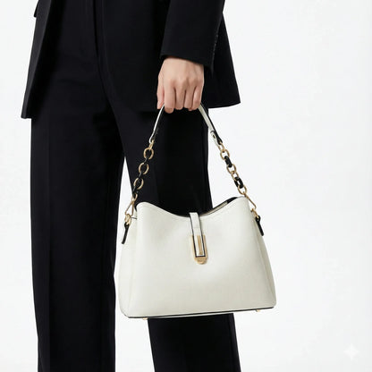 Genuine Leather Handbag - Brail