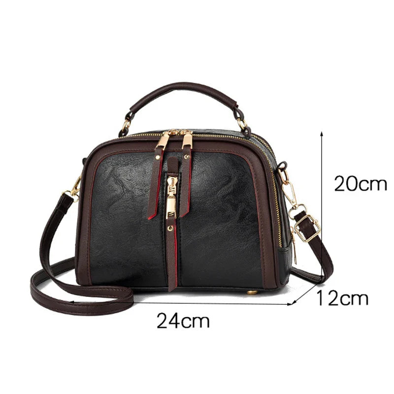 Small Handbag in Genuine Leather - Novelle