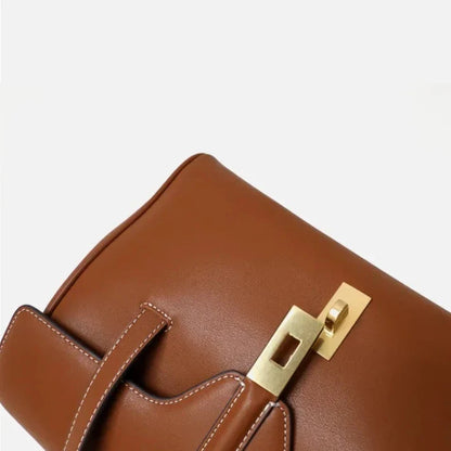 Genuine Leather Tote Bag Ione