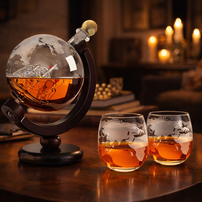 Globe Whisky Decanter – A Journey in Style