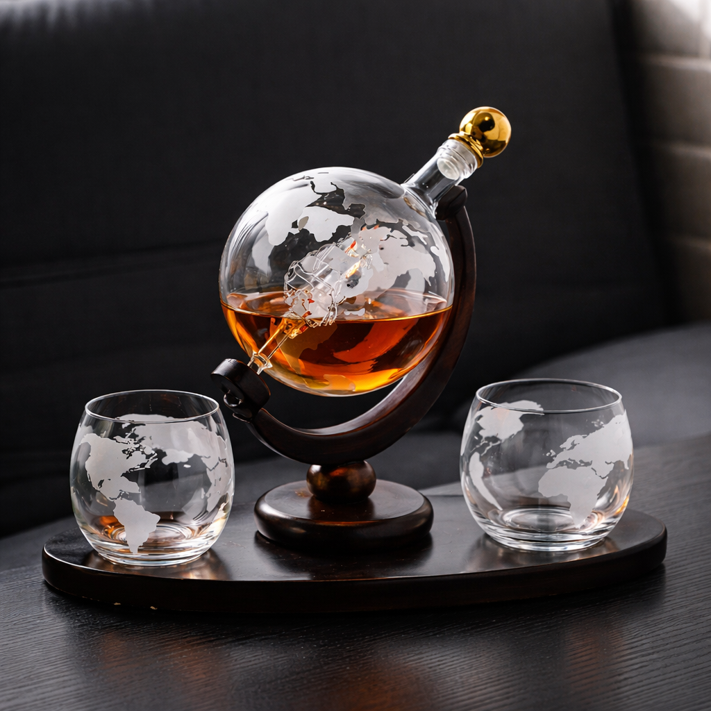 Globe Whisky Decanter – A Journey in Style