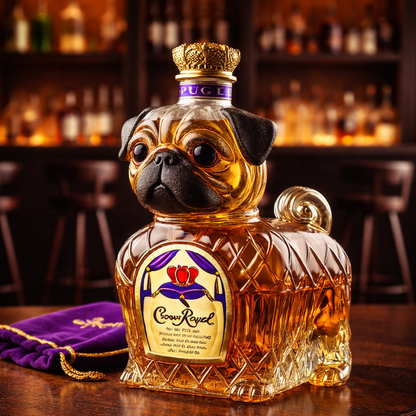 Whisky Bottle – French Bulldog: Elegance and Charisma for Connoisseurs