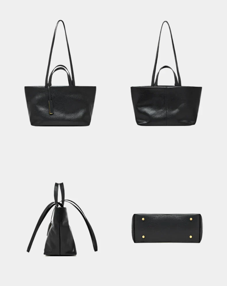 Genuine Leather Tote Bag Joana