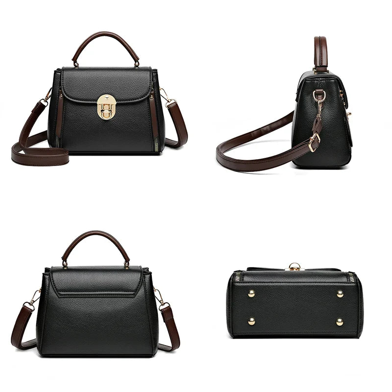 Handbag in Genuine Leather - Lexus