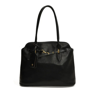 Genuine Leather Handbag - Talia