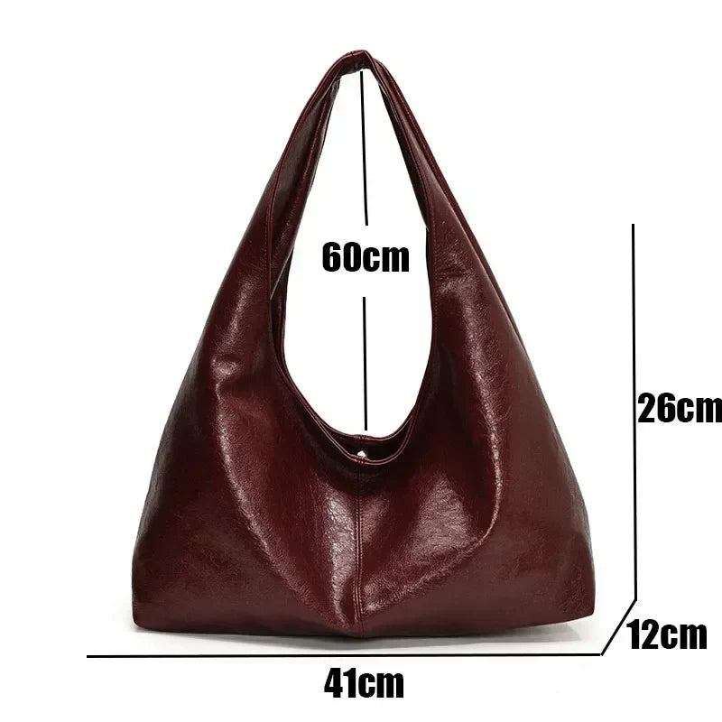 Genuine Leather Handbag - Avelin