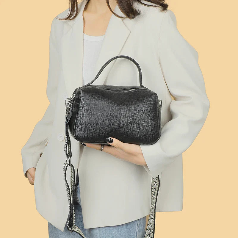 Women's Leather Handbag - Mirabel