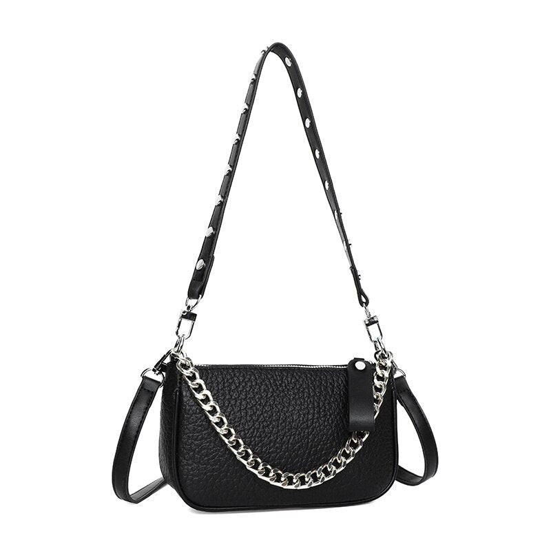 Small Genuine Leather Crossbody Bag Lara