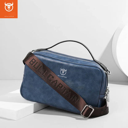 Genuine Leather Shoulder Bag - Fiama