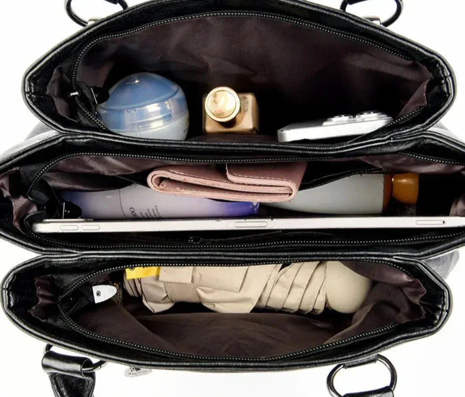 Genuine Leather Handbag - Adira
