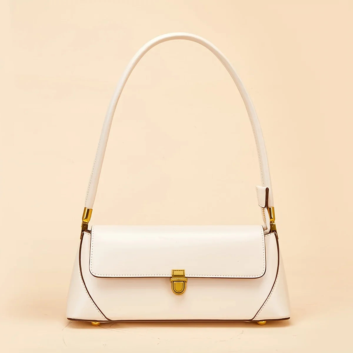 Handbag in Genuine Leather - Elora