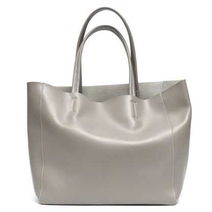 Genuine Leather Handbag - Kassia