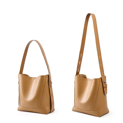 Genuine Leather Women's Handbag - Penélope