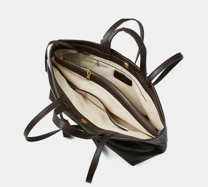 Genuine Leather Tote Bag Joana