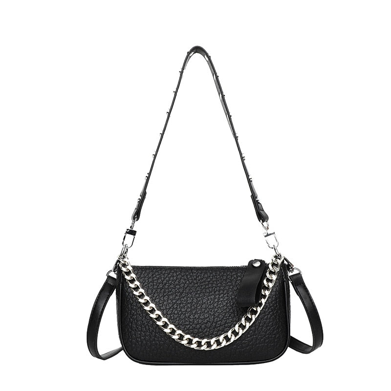 Small Genuine Leather Crossbody Bag Lara