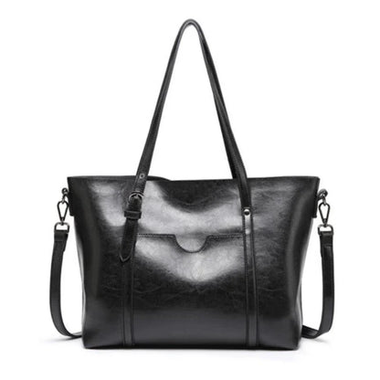 Genuine Leather Handbag - Mother