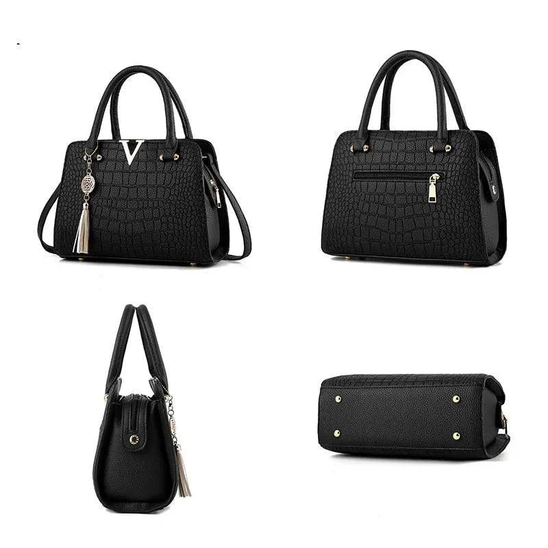Genuine Leather Handbag - Veneza