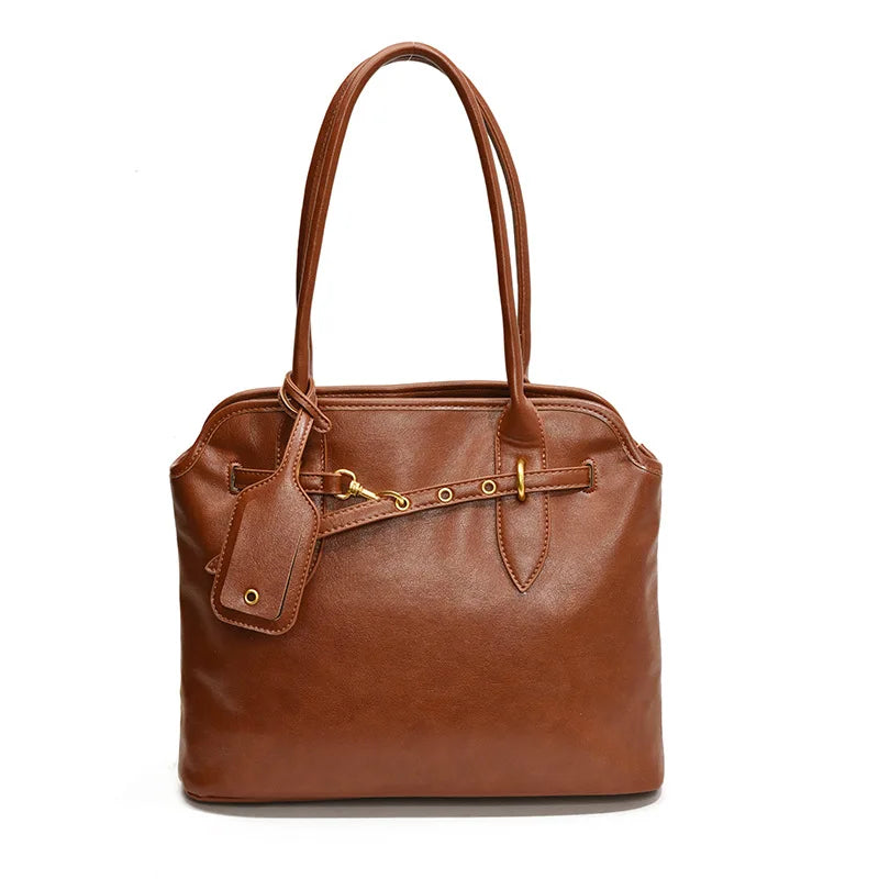 Genuine Leather Handbag - Talia
