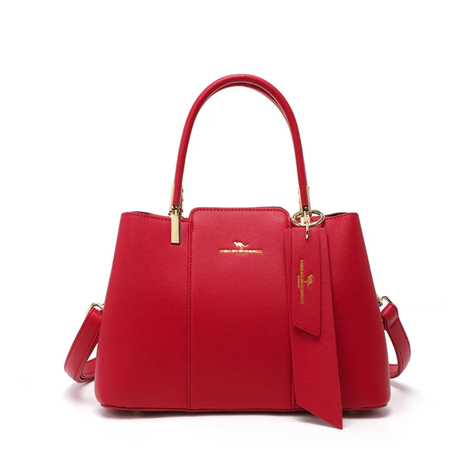 Genuine Leather Women's Handbag - Tamar