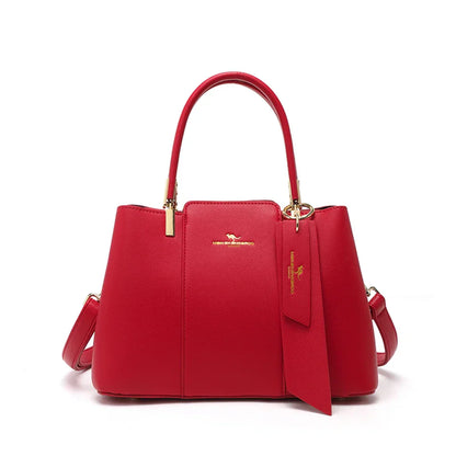 Genuine Leather Women's Handbag - Tamar