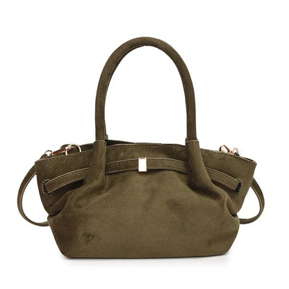 Suede Handbag - Liora