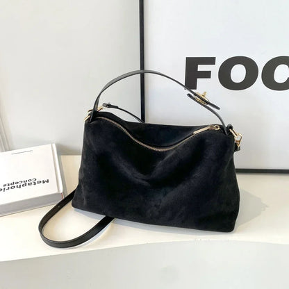 Suede Handbag - Yara