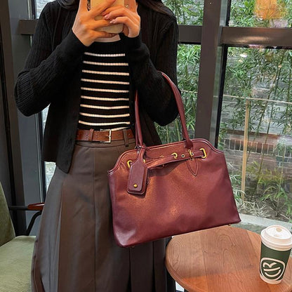 Genuine Leather Handbag - Talia